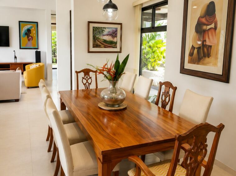 Ocean River View Villa – dining – Tárcoles, Costa Rica