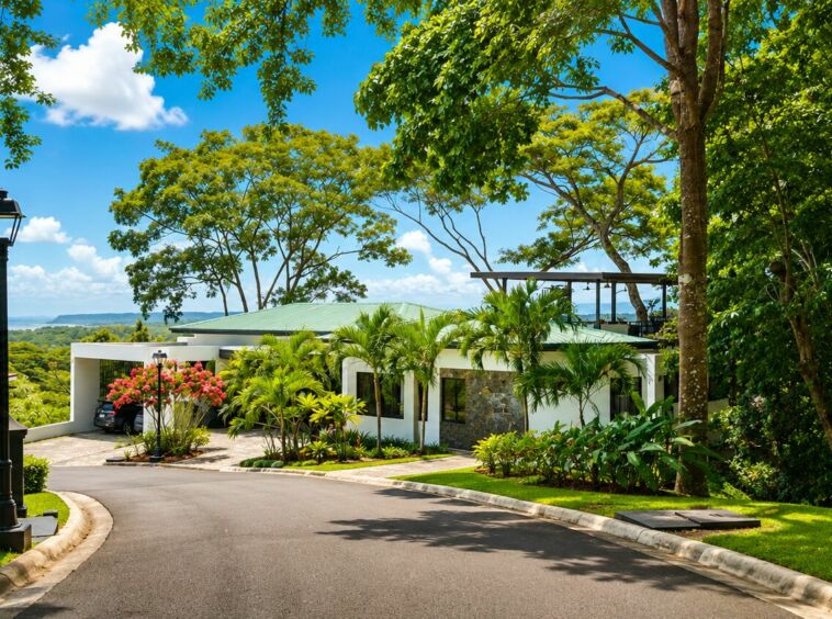 Ocean River View Villa – front house – Tárcoles, Costa Rica