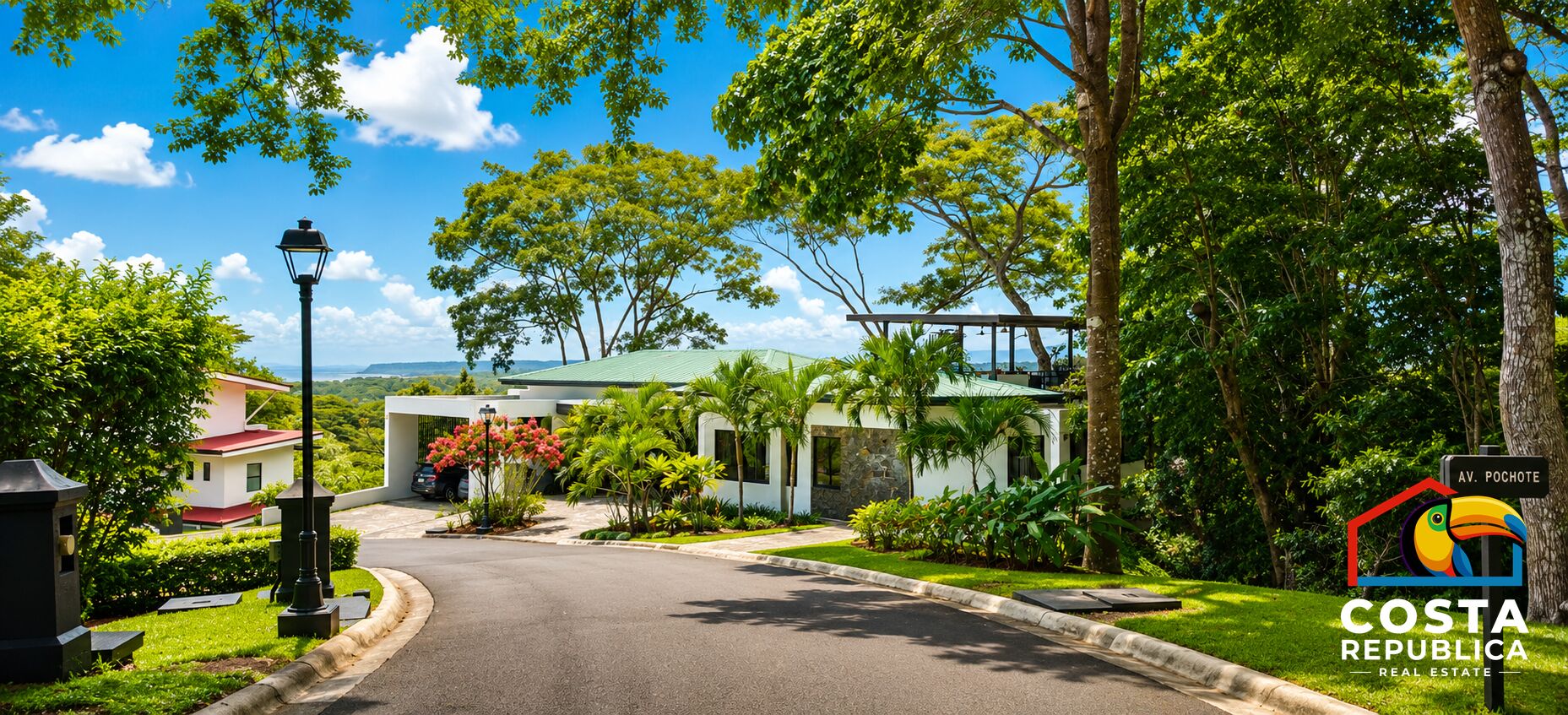 Ocean River View Villa – front house – Tárcoles, Costa Rica