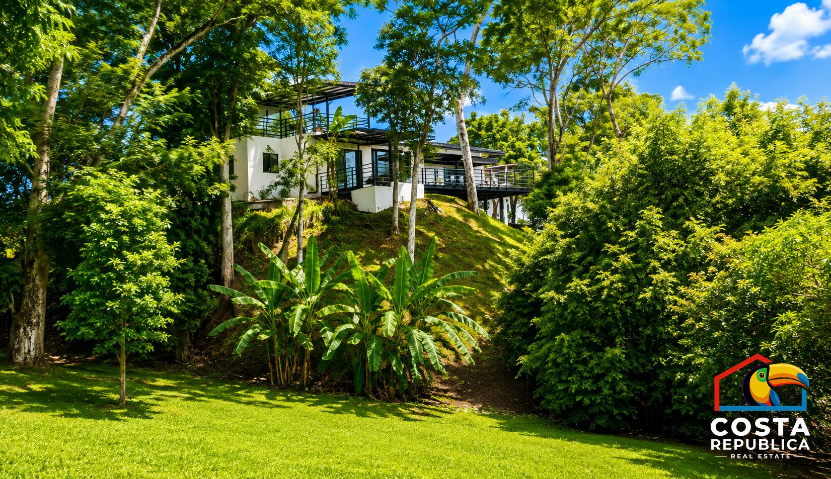 Ocean River View Villa – house back – Tárcoles, Costa Rica