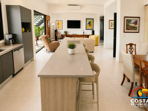 Ocean River View Villa – kitchen – Tárcoles, Costa Rica