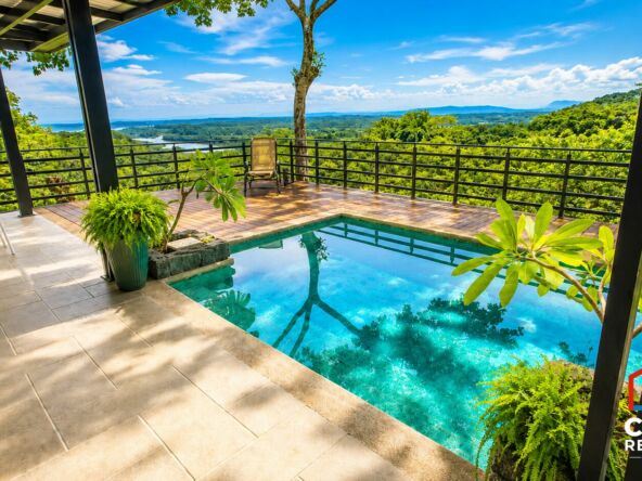 Ocean River View Villa – pool view – Tárcoles, Costa Rica