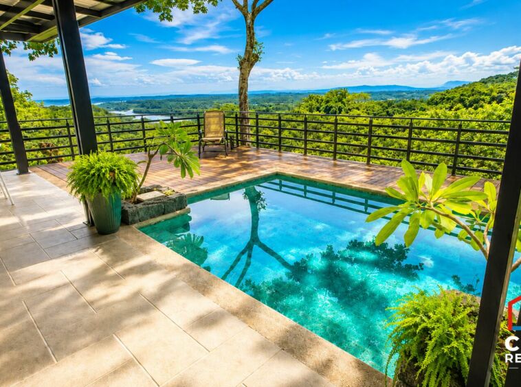 Ocean River View Villa – pool view – Tárcoles, Costa Rica