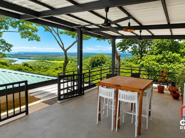 Ocean River View Villa – upstairs terrace – Tárcoles, Costa Rica